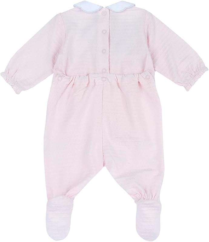 , Tutina Neonata, Tutina in Morbido e Leggero Tessuto, con Comoda Apertura sulla Schiena, Ideale per la Primavera e l'Autunno, Designed in Italy, Abbigliamento Neonata 0-24 Mesi
