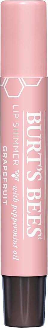 Burt's Bees Lip Shimmer Grapefruit 100% Natural 2.55g view 2