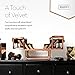 Beautify Professional Large Lockable Acrylic Vanity Makeup & Cosmetic Storage Display Case with Frame (Rose Gold)