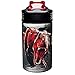 Zak Designs Jurassic World 15.5oz Stainless Steel Kids Water Bottle with Flip-up Straw Spout - BPA Free Durable Design, Jurassic World 2 SS