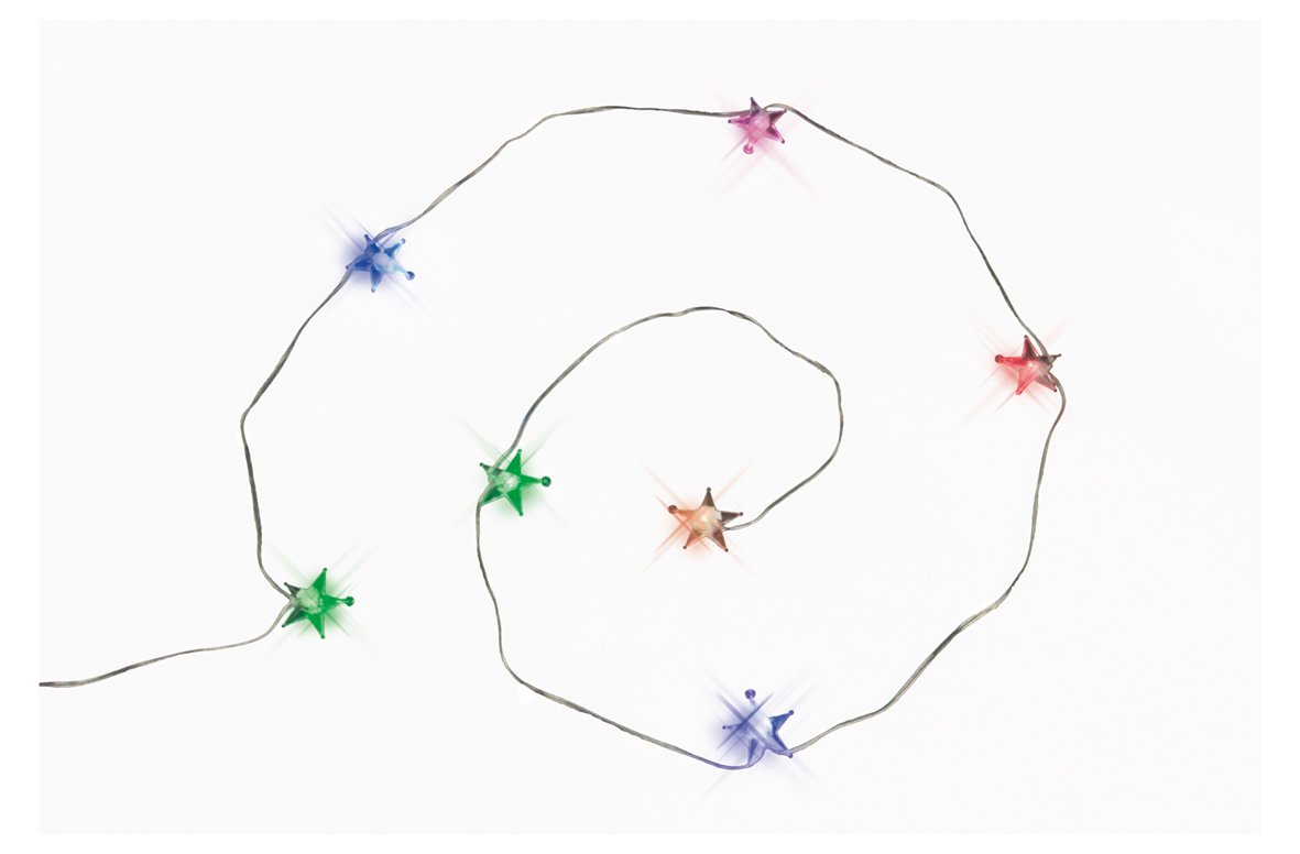 basicXL USB Light Chain with Snow Flake Design