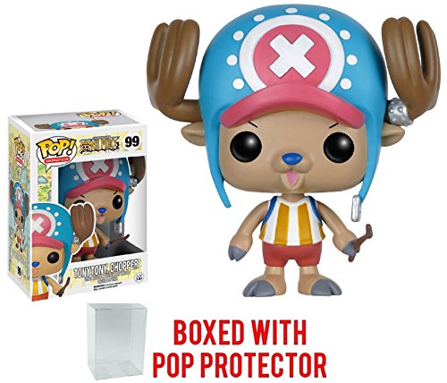 Funko Pop! Anime: One Piece - Tony Tony Chopper Vinyl Figure (Bundled with Pop BOX PROTECTOR CASE)