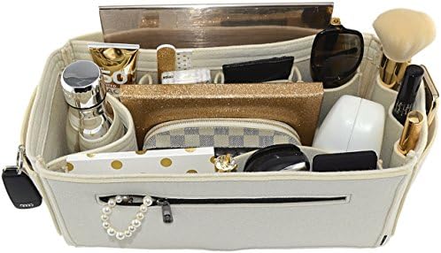 Laela Luxe Felt Purse Handbag Insert Organizer Shaper - Fits LV Neverfull GM