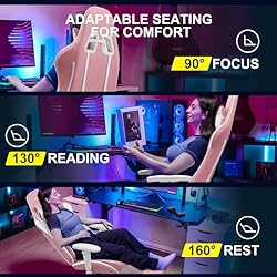 GTRACING Gaming Chair with Footrest, Ergonomic