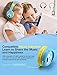 Mpow CH1 Kids Headphones w/85dB Volume Limited Hearing Protection & Music Sharing Function, Kids Friendly Safe Food Grade Material, Tangle-Free Cord, Wired On-Ear Headphones for Children/Toddler/Baby