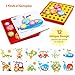 D-FantiX Gear Toys for Toddlers, Spinning Gear Puzzle Busy Board Games Set Box with 12 Cards Peg Puzzles Cog Fine Motor Skill Toys for Kids Stem Preschool Learning Educational Toy