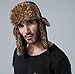 Tough Headwear Faux Fur Trapper Hat with Ear Flaps - Ushanka Aviator Russian Hat for Serious Expeditions & Serious Style. Waterproof, Windproof & Thermal Shell for Winter Warmth - Fits Men & Women