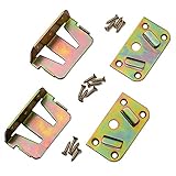 Mattress Support Fasteners (2 male and 2 female pieces)