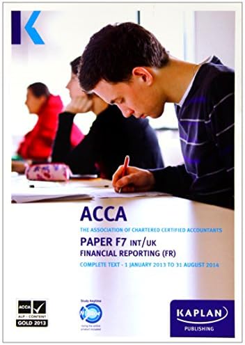 F7 Financial Reporting FR (INT/UK) - Complete Text