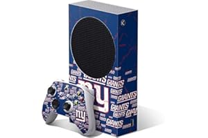 Skinit Decal Gaming Skin Compatible with Xbox Series S Bundle - Officially Licensed NFL New York Giants Blast Design