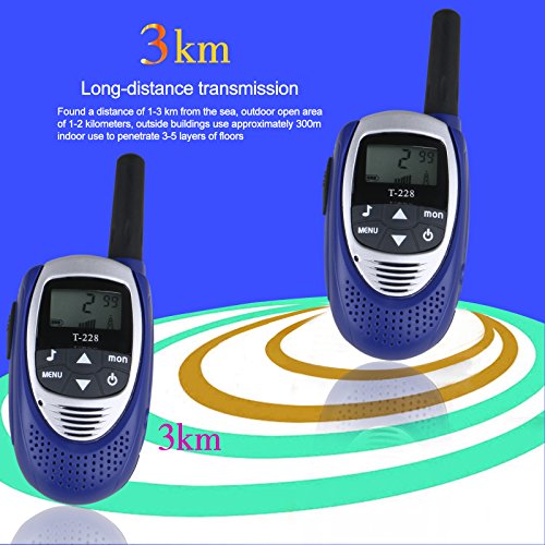 Zomei 22 Channel Walkie Talkies UHF462467MHz, Long distance walkie