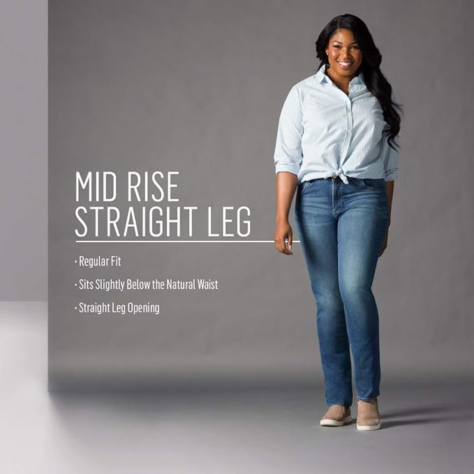 women's plus lee rider jeans