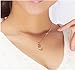 Korean Love Style Rose Gold Plated Maneki-neko Fortune Cats Lucky Cat Pendant Necklace