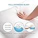 COTEY Bedding Pillow for Sleeping Memory Foam Pillow w/ Shredded Foam (Bamboo Cool Breathable Cover, Retain Shape, Hypoallergenic) 