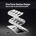 Metier Atelier Stainless Steel Toothbrush Holder / Razor Stand, Bacteria-Free and Rust Proof, WAVEFORM Series