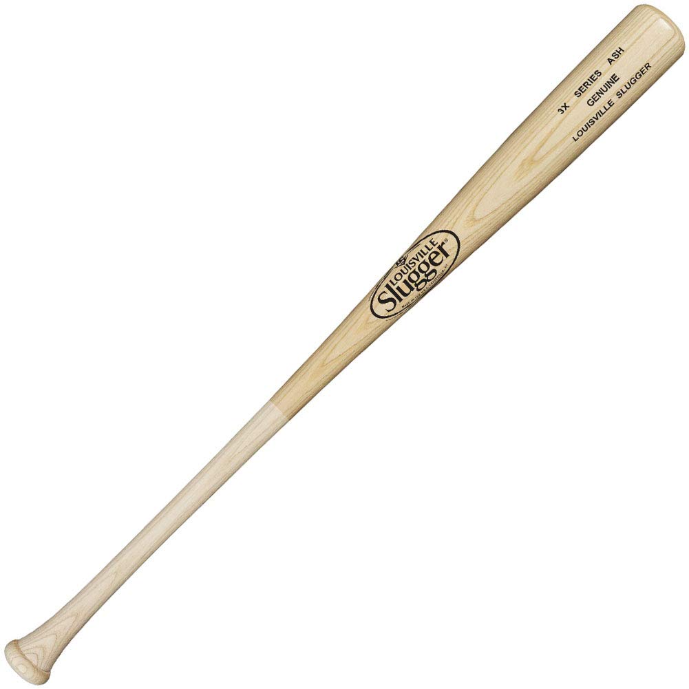 Louisville Slugger S3X Genuine Series Wood Baseball Bat,Ash,33 Inch