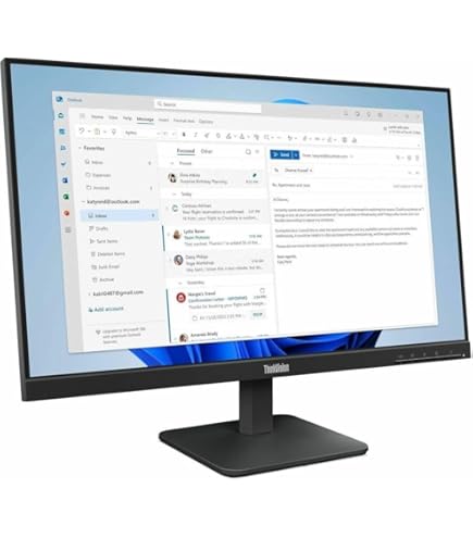 Amazon.com: Lenovo ThinkVision T24v-20 61FCMAR6US 23.8-inch LED