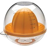 Prepworks by Progressive Dome Citrus Juicer, Lemon Lime Orange Grapefruit Press, Hand Held, Manual Lemon Squeezer