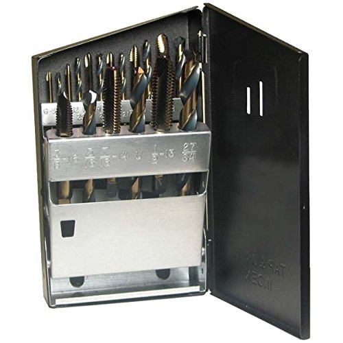 VIKING SP-18TD 18PC 135 SPLIT POINT NC DRILL & TAP SET