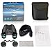 Compact Binoculars with Low Light Night Vision, Large Eyepiece Binocular for Adults & Kids,High Power Easy Focus Binoculars for Bird Watching,Outdoor Hunting,Travel,Sightseeing, Life Waterproof