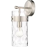 Z-Lite 3035-1SS-BN Fontaine Wall Sconce, 1-Light 60 Watts, Brushed Nickel