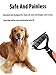 Gonicc Professional Dematting Comb with 2 Sided For Dogs and Cats, 17+9 Precision Teeth, Ergonomically designed, Lifetime Satisfaction Guarantee