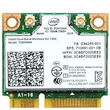 Wifi Dual Band 2x2 Wireless-AC Network Adaptor (mounting to Intel 7260ac / HMWG.R chipset) + Bluetooth 4.0 HMC mini PCIe interface