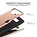 Vmini Samsung Galaxy Note 8 Case, Note 8 Shockproof Case with Slim Dual Layer Wallet Design and Card Slot Holder, Drawing Cover Design, Rose Gold