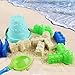 ToyerBee Sand Toys- 23pcs Beach Toys Set with Bucket, Shovels, Rakes, Watering Can, Mold- Toys for Boys, Girls,Toddles, Kids