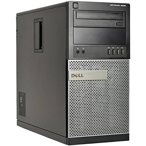Dell 9020 Tower, Core i7-4770 3.4GHz, 16GB RAM, 500GB Hard Drive, DVDRW, Windows 10 Pro 64bit (Renewed)
