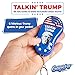 Talking Trump Keychain Funny Gag Sound Machine Toy - 6 Different Sayings in Donald Trump's Real Voice - Classic Quotes in Your Pocket -Sound Effect Unique Political Gift Idea - Batteries Included