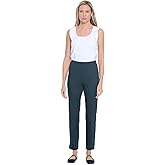 TRU Luxe Womens Pull on Knit Pant with Inseam Slit