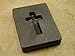 1 oz Custom Cross Gold High Density Graphite Mold Silver Copper 1-7/16