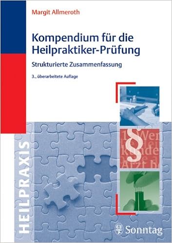 Kompendium Fur Die Heilpraktiker Prufung Strukturierte Zusammenfassung Amazon De Allmeroth Margit Bucher