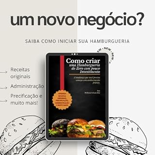 Livro Como Montar uma Hamburgueria do Zero com Pouco Investimento