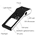Jewelers Loupe Foldable Magnifier, EnTeck 30X 60X Dual Lens LED Illuminated Jewelry Eye Magnifier, Pocket Microscope Magnifying Glasses