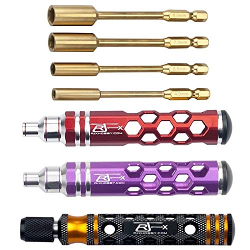 4.0/5,5/7,0/8.0mm 4 In1 6,35mm Sechskantschraubenmutter Treiber Reparaturwerkzeug Für RC-Modelle Autoboot FPV-Flugzeug… – Bild 3