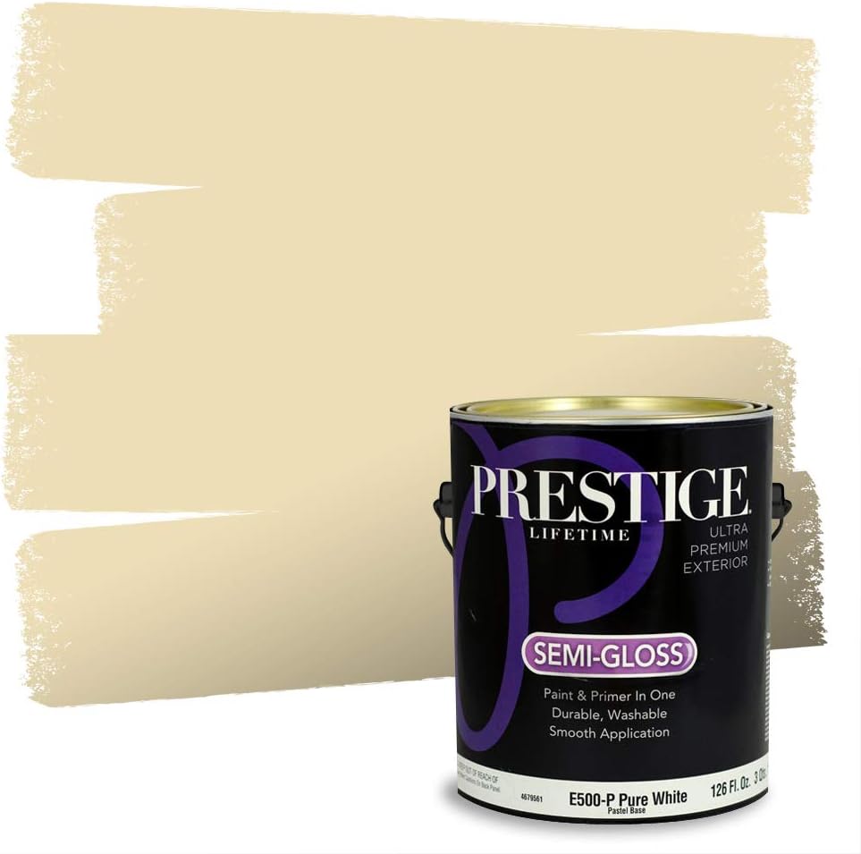 Prestige Paints Exterior Paint and Primer In One, 1Gallon