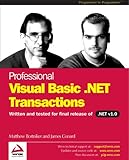 Professional VB.NET Transactions by 