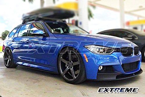 Matte Black Painted 12 Bmw F30 M Sport Only Sedan Performance Style Front Lip Splitter Buy Online In India At Desertcart