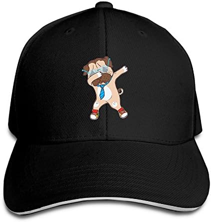 Fenme Dabbing Dog Unisex Sandwich Caps Cartoon Snapback Hats Crazy Trucker Hats Unique Snapback Cap
