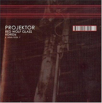 Cd projektor Red wolf glass (624060720267)