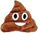 OliaDesign Emoji Smiley Emoticon Cushion Pillow Stuffed Plush Toy Doll, Poop Face