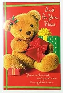 Amazon.com: Christmas Card For Young Niece(Just for You, Niece-You're such a sweet&hellip;) By