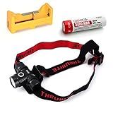 ThruNite TH10 Headlamp Flashlight 750 Lumen Single CREE XM-L2 U2 LED (TH10 XM-L2 NW + U1 +34001)