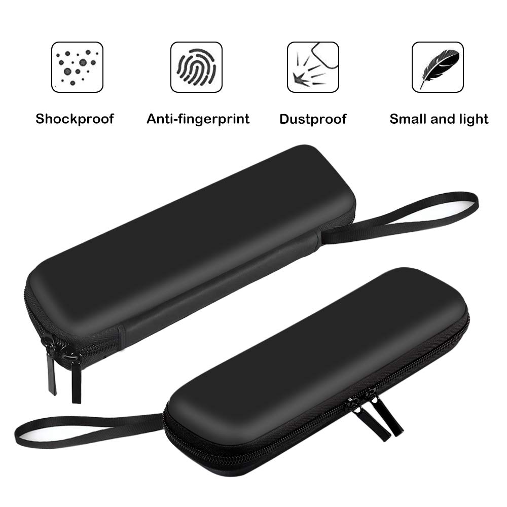 Bite Away Hülle, Wasserdichtes Tragbarer Eva Hart Tasche für Bite Away - Elektronischer Stichheiler für Juckreiz Schwarz