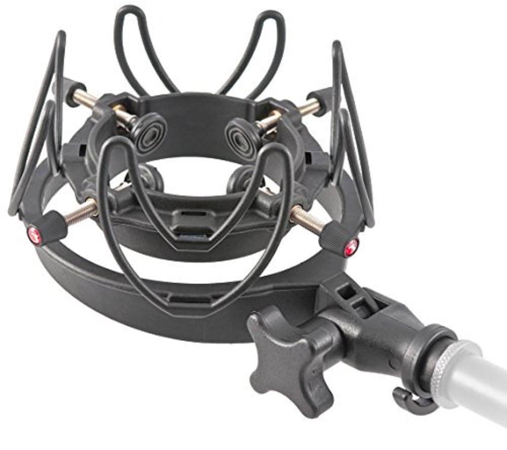 Rycote 044901 InVision Universal Microphone Shock Mount,Black