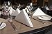 American Pillowcase Egyptian Cotton Hemstitch Dinner Napkins, Super Value Bulk Pack of 12, Off White