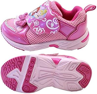 Amazon コマリヨー ディズニー Disney ディズニープリンセス 靴 アリエル ラプンツェル ベル 女の子 マジック ディズニー プリンセススニーカー キッズスニーカー 子供靴 Disney Princess Kids 7452 コマリヨー スクール 上履き