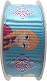 Simplicity 226910001 Disney Frozen Elsa and Anna 1-Inch Grosgrain Ribbon, 3-Yard